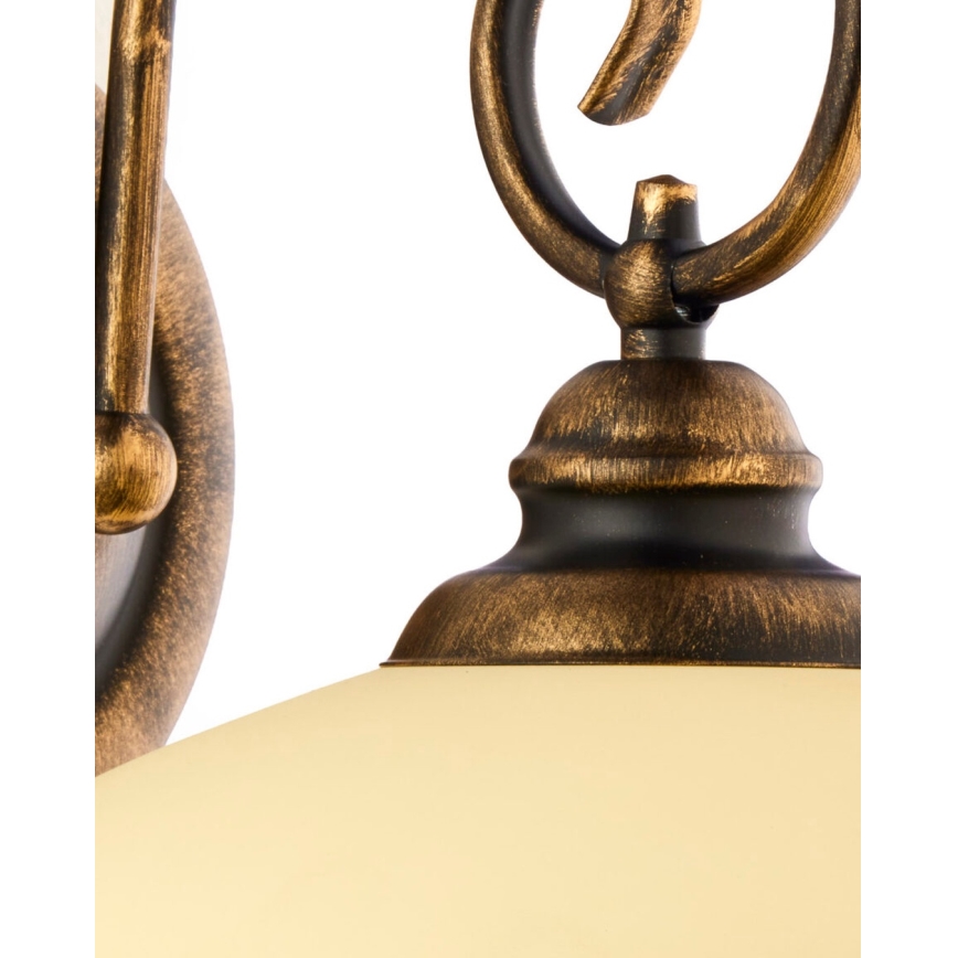 Brilagi - Wandlamp MOLLERO 1xE27/15W/230V brons/patina