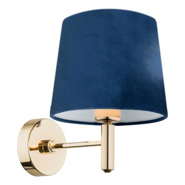 Brilagi - Wandlamp MONTE 1xE27/15W/230V blauw/goud