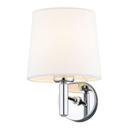 Brilagi - Wandlamp MONTE 1xE27/15W/230V crème/glanzend chroom