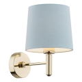 Brilagi - Wandlamp MONTE 1xE27/60W/230V blauw/goud