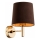 Brilagi - Wandlamp MONTE 1xE27/60W/230V bruin/goud