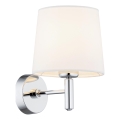 Brilagi - Wandlamp MONTE 1xE27/60W/230V crème/glanzend chroom