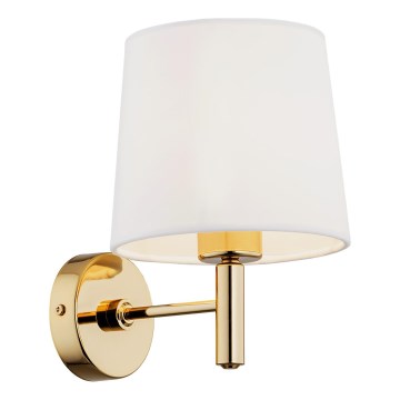Brilagi - Wandlamp MONTE 1xE27/60W/230V crème/goudkleurig