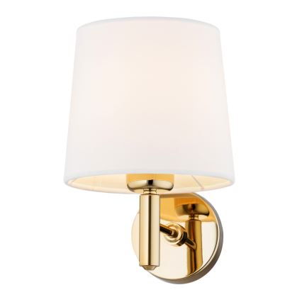 Brilagi - Wandlamp MONTE 1xE27/60W/230V crème/goudkleurig