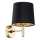 Brilagi - Wandlamp MONTE 1xE27/60W/230V zwart/goud