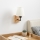 Brilagi - Wandlamp NUBILA WOOD 1xE27/25W/230V eiken/crème