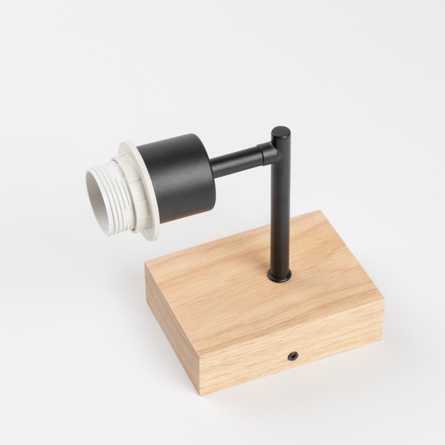 Brilagi - Wandlamp NUBILA WOOD 1xE27/25W/230V eiken/wit