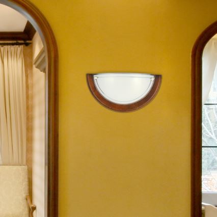 Brilagi - Wandlamp ORBIS 1xE27/60W/230V 30 cm grenen