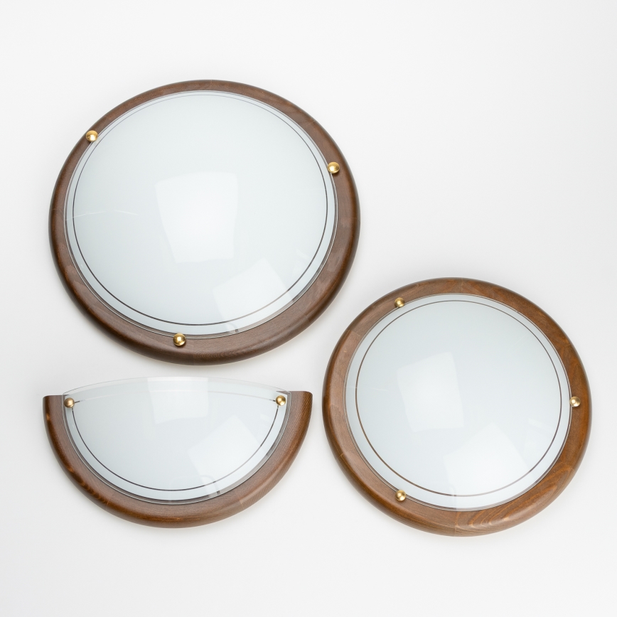 Brilagi - Wandlamp ORBIS 1xE27/60W/230V 30 cm grenen