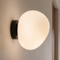 BRILAGI - Wandlamp PEBBLES 1xE27/40W/230V Ø 20 cm zwart