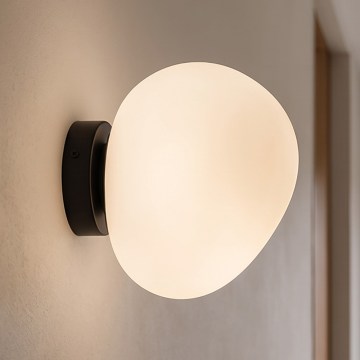 BRILAGI - Wandlamp PEBBLES 1xE27/40W/230V Ø 20 cm zwart