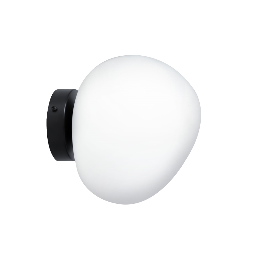 BRILAGI - Wandlamp PEBBLES 1xE27/40W/230V Ø 20 cm zwart