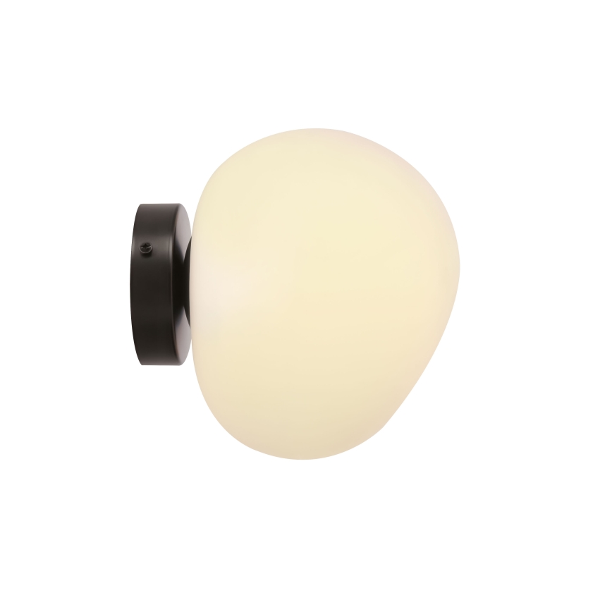 BRILAGI - Wandlamp PEBBLES 1xE27/40W/230V Ø 20 cm zwart
