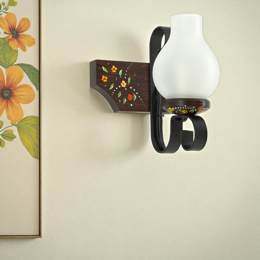 Brilagi - Wandlamp QUEEN 1xE14/40W/230V beuk/wenge