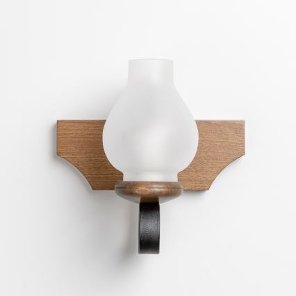 Brilagi - Wandlamp QUEEN 1xE14/40W/230V beuken/walnoot