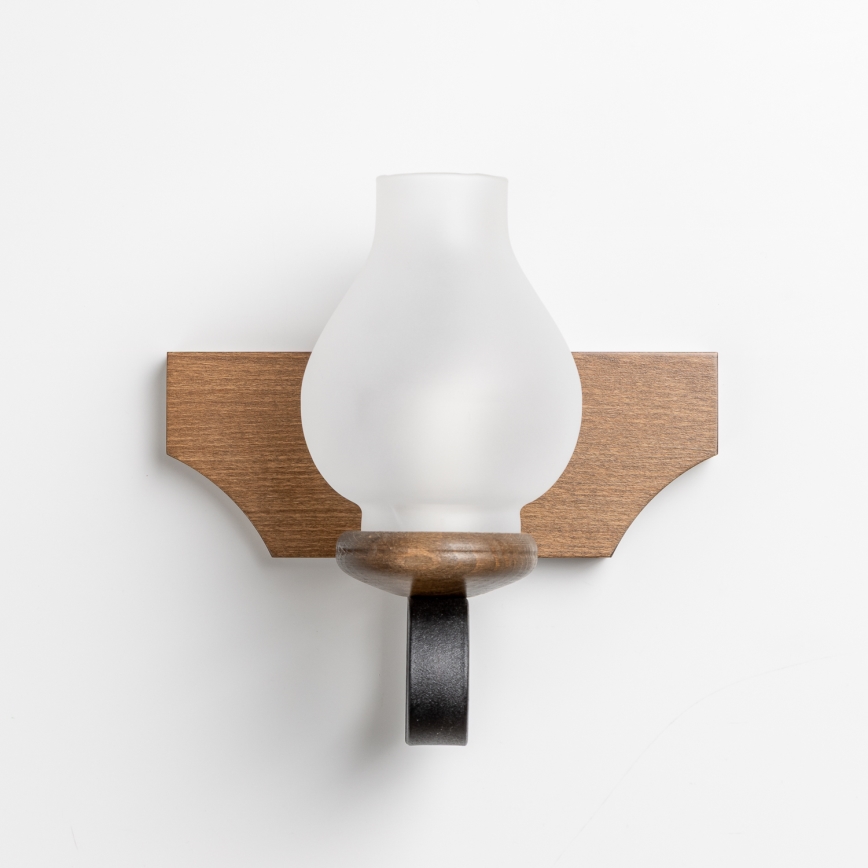 Brilagi - Wandlamp QUEEN 1xE14/40W/230V beuken/walnoot