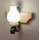 Brilagi - Wandlamp QUEEN 1xE14/40W/230V eiken