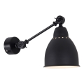Brilagi - Wandlamp QUILL 1xE27/40W/230V 40 cm zwart