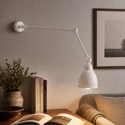 BRILAGI - Wandlamp QUILL 1xE27/40W/230V 83 cm wit