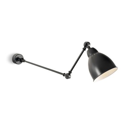 Brilagi - Wandlamp QUILL 1xE27/40W/230V 83 cm zwart