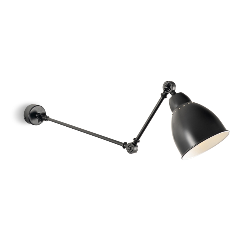 Brilagi - Wandlamp QUILL 1xE27/40W/230V 83 cm zwart