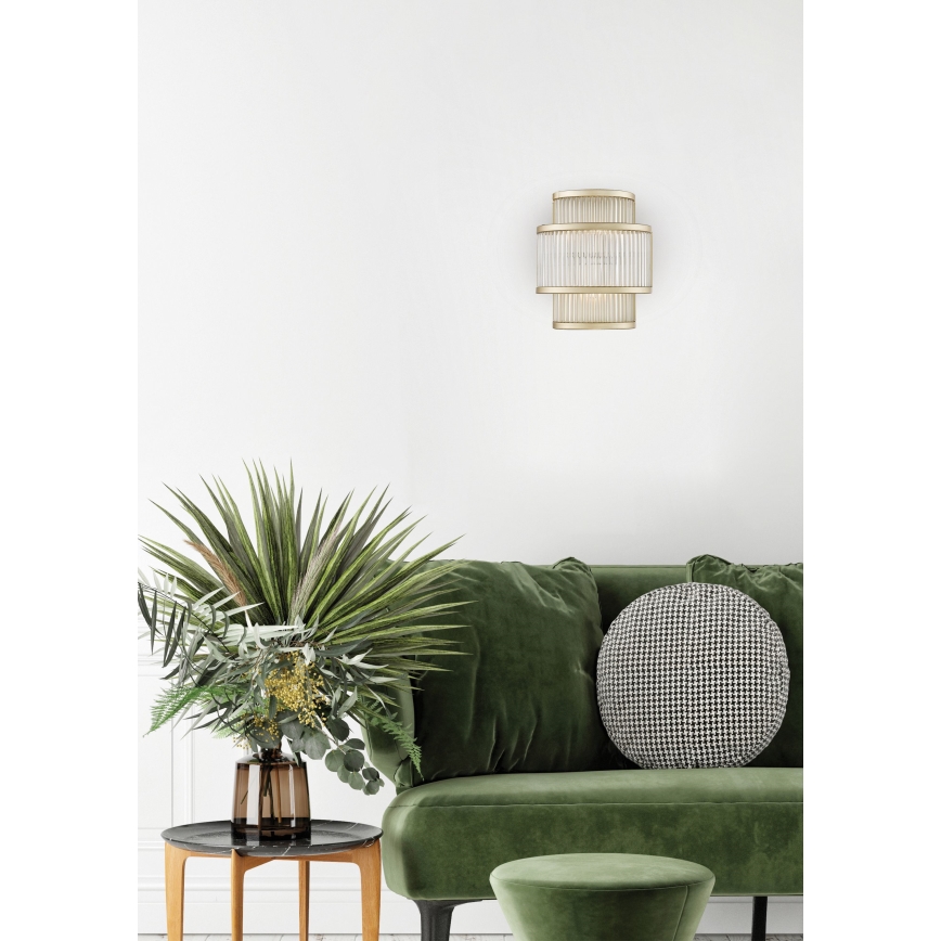 Brilagi - Wandlamp RAMOS 2xG9/33W/230V goudkleurig