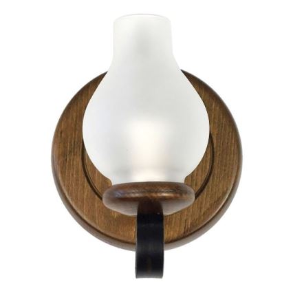 Brilagi - Wandlamp ROATA APLICA 1xE14/40W/230V beuken/walnoot