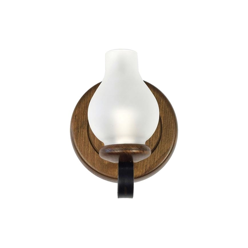 Brilagi - Wandlamp ROATA APLICA 1xE14/40W/230V beuken/walnoot