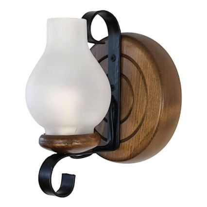 Brilagi - Wandlamp ROATA APLICA 1xE14/40W/230V beuken/walnoot