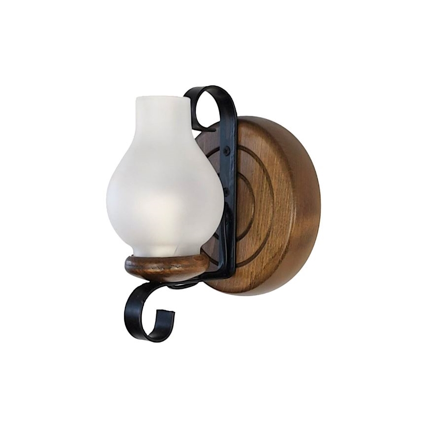 Brilagi - Wandlamp ROATA APLICA 1xE14/40W/230V beuken/walnoot