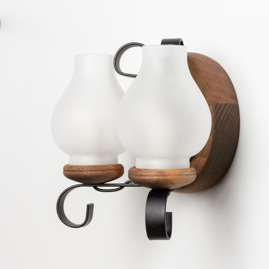 Brilagi - Wandlamp ROATA APLICA 2xE14/40W/230V beuken