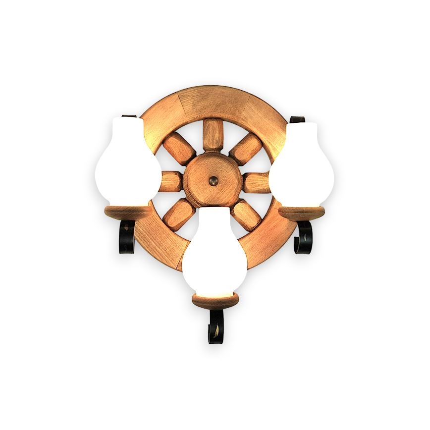 Brilagi - Wandlamp ROATA APLICA 3xE14/40W/230V beuken