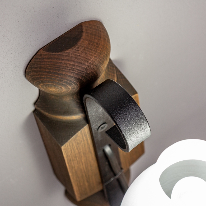 Brilagi - Wandlamp RUSTIC 1xE14/40W/230V beuken