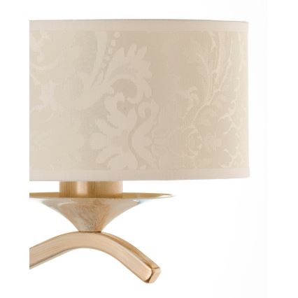 Brilagi - Wandlamp SAPHIRE 1xE27/15W/230V crème/goud/patina