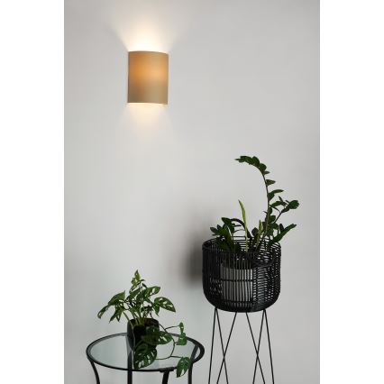 Brilagi - Wandlamp SEMI 1xE27/15W/230V beige
