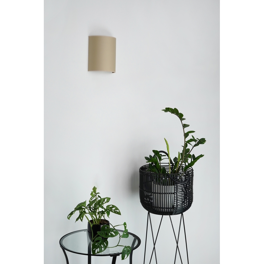 Brilagi - Wandlamp SEMI 1xE27/15W/230V beige
