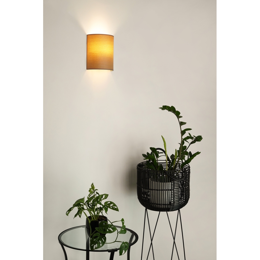 Brilagi - Wandlamp SEMI 1xE27/15W/230V beige