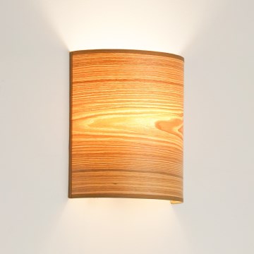 Brilagi - Wandlamp SEMI 1xE27/15W/230V bruin
