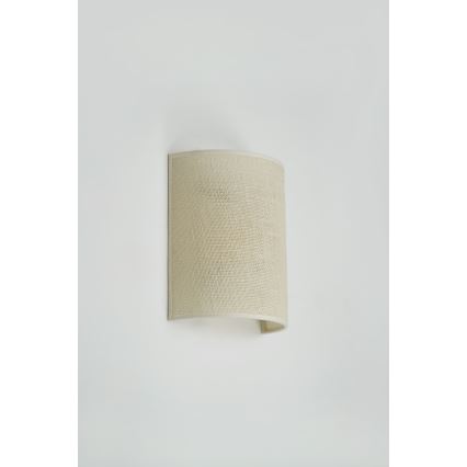 Brilagi - Wandlamp SEMI 1xE27/15W/230V crème