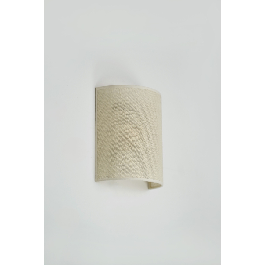 Brilagi - Wandlamp SEMI 1xE27/15W/230V crème
