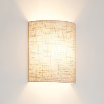 Brilagi - Wandlamp SEMI 1xE27/15W/230V donker