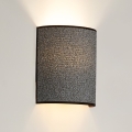 Brilagi - Wandlamp SEMI 1xE27/15W/230V grijs