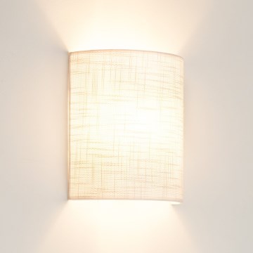 Brilagi - Wandlamp SEMI 1xE27/15W/230V lichtgrijs