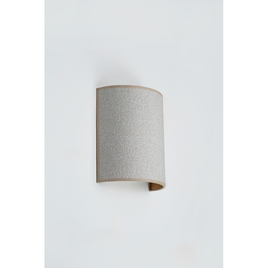 Brilagi - Wandlamp SEMI 1xE27/15W/230V lichtgrijs