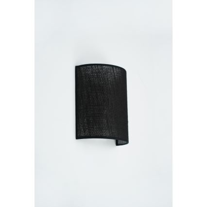 Brilagi - Wandlamp SEMI 1xE27/15W/230V zwart