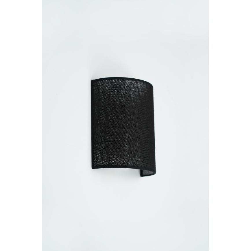 Brilagi - Wandlamp SEMI 1xE27/15W/230V zwart