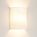 Brilagi - Wandlamp SEMI CIRCLE 1xE27/15W/230V lichtgrijs