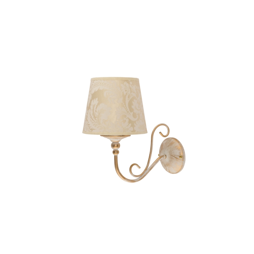 Brilagi - Wandlamp SONIA 1xE27/15W/230V crème/patina