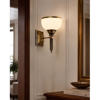 Brilagi - Wandlamp TAURUS 1xE27/15W/230V brons