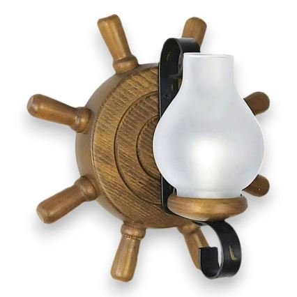 Brilagi - Wandlamp TIMONA 1xE14/40W/230V beuken/walnoot